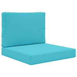 vidaXL Възглавница за диван на открито Полиестер Тюркоаз 60 x 60 cm