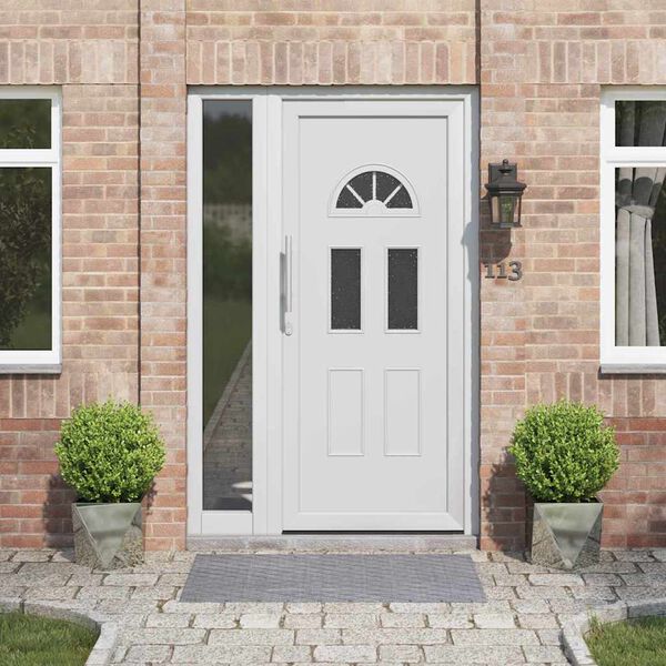 vidaXL Кашпа 2 pcs Сребрист 30 x 30 x 30 cm Галванизирана стомана