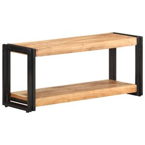 vidaXL ТВ шкаф, 90x30x40 cм, акациево дърво масив