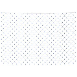 vidaXL Коледна светеща мрежа, синя, 3x3 м, 306 LED, за закрито/открито