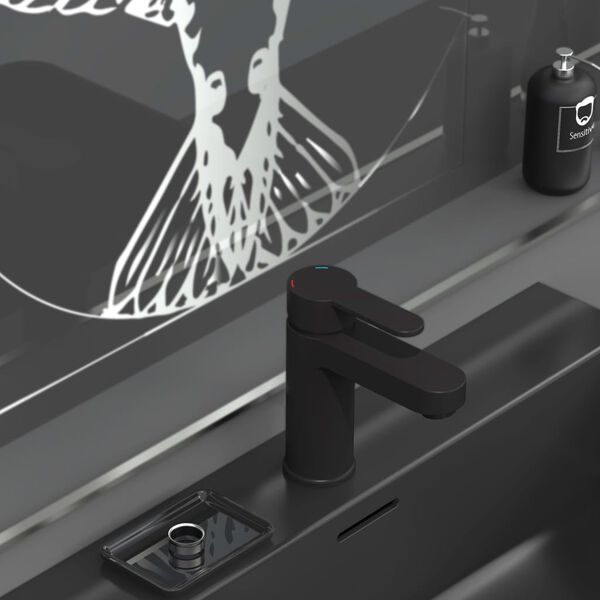 SCH&Uuml;TTE Смесител за мивка ELEPHANT, матово черен
