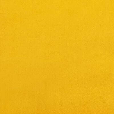 vidaXL Стенни панели, 12 бр, жълти, 90x15 см, кадифе, 1,62 м²