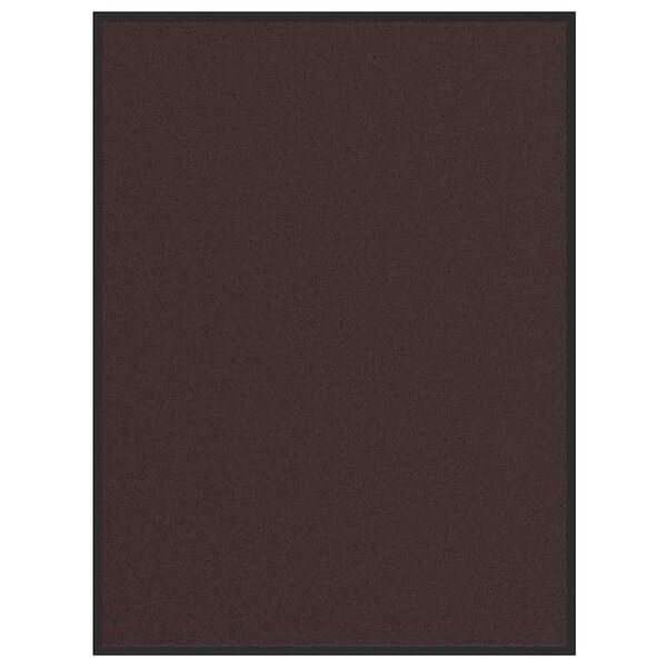vidaXL Изтривалка, кафява, 80x120 см