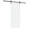 vidaXL Преплъзваща се врата ORKDAL 93 x 211 cm Инженерна дървесина