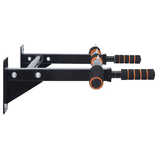 VidaXL Лост за набиране Черен и Червен 92 x 51 x 18 см