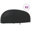 vidaXL Покривала за мотоциклети 2 бр 295x110x140 см 210D Оксфорд плат