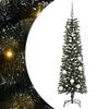 vidaXL С изкуствено коледно дърво с 150 LED светодиода Зелен 150 cm