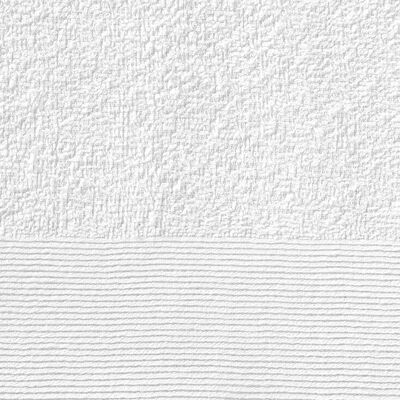 vidaXL Кърпи за ръце, 10 бр, памук, 350 г/м², 50x100 см, бели