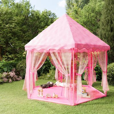 vidaXL Палатка за принцеси, розова