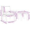 vidaXL Градински Софа Комплект 6 pcs Кафяво Солидно акациево дърво