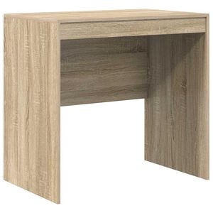 vidaXL Бюро Сонома дъб 80 x 50 x 76 см
