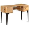 vidaXL Бюро, 110x50x76 см, мангово дърво масив
