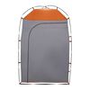 vidaXL Палатка за душ, сива, водоустойчива