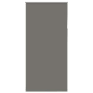 vidaXL Ролкова щора Blackout Сив 110x210 cm Ширина на плата 105,7cm