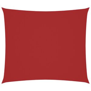 vidaXL Платно-сенник, Оксфорд текстил, правоъгълно, 2x2,5 м, червено