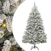 vidaXL С изкуствено коледно дърво 270 cm 300 LED светодиода Топло бяло