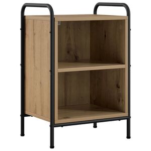 vidaXL Нощен шкаф Дъб артизан 40 x 30 x 60 cm Инженерна дървесина