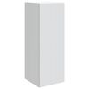vidaXL Стенно шкафче Бяло 33 x 34,5 x 90 см Инженерна дървесина