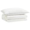 vidaXL Долен комплект 90% гъши пух FULDA 2 pcs 135 x 200 cm Лято Бяло