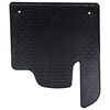 vidaXL Автомобилен килим 4 pcs Черен Каучук