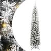 vidaXL С изкуствено коледно дърво с 300 LED светодиода Зелен 240 cm