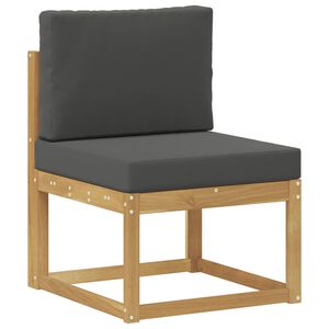 vidaXL Комплект дивани за открито Бяло и антрацит 59 x 63 x 73 см
