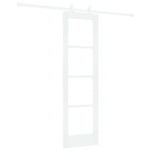 vidaXL Преплъзваща се врата ORKDAL 61 x 198,5 см Бяло