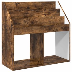 vidaXL Детска рафт за книги Димян дъб 72,5 x 29,5 x 69 см