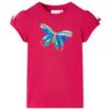 vidaXL Kids'T-shirt Pink 140 Ярко Розово 104
