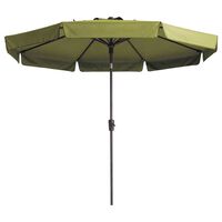 Madison Градински чадър Flores Luxe, 300 см, кръгъл, sage green