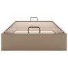 vidaXL Османска рамка за легло без матрак, 90x200 см, изкуствена кожа