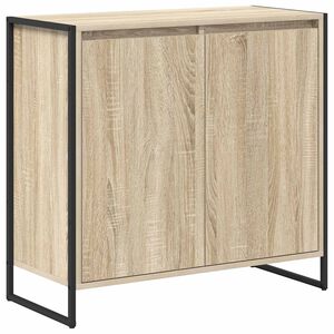 vidaXL Страничен шкаф Сонома 79 x 36 x 75 см Инженерно дърво