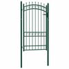 vidaXL Оградни врати EMMEN 104 x 134,5 cm С ключалка