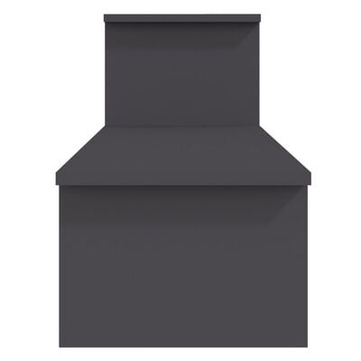 vidaXL ТВ шкаф, сив, 180x30x43 см, ПДЧ