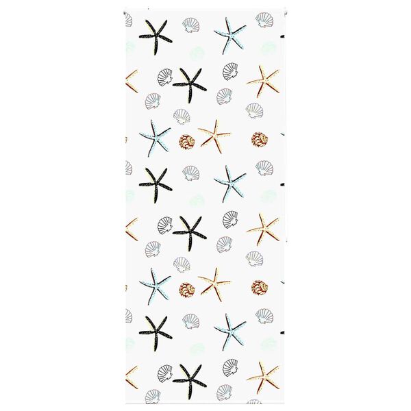 vidaXL Ролетна щора за баня 90x240 см Ширина на плата 86 см