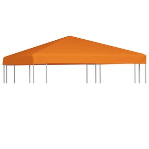 vidaXL Покрив за шатра, 310 г/м&sup2;, 3x3 м, оранжев