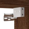vidaXL ТВ шкафове със стенен монтаж, 3 бр, кафяв дъб, 57x34,5x40 см