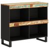 vidaXL Страничен шкаф, 85x33x75 см, регенерирано дърво масив