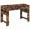 vidaXL Маса за фуутбол Пушена Дъб 125 x 60,5 x 80 см