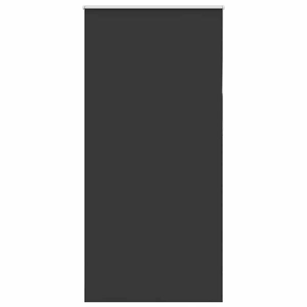 vidaXL Ролетна щора Blackout черна 110x230см ширина на тъканта 105,7см