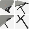 vidaXL Сгъваемо къмпинг легло Сив 210 x 80 x 46 см Оксфордска тъкан