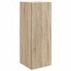 vidaXL Стенно шкафче Дъб сонома 33 x 34,5 x 90 см Инженерна дървесина