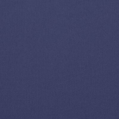 vidaXL Комплект палетни възглавници, нейви синьо, 60x38x13 см, текстил