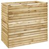 vidaXL Повдигната леха, 100x50x100 см, импрегнирано борово дърво