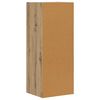 vidaXL Служебен шкаф Дъб 40 x 35 x 100.5 см Инженерно дърво