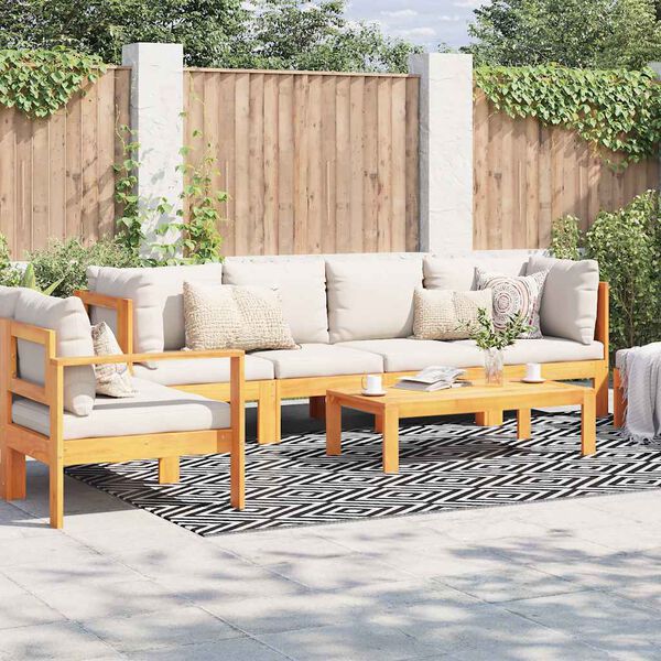 vidaXL Килим за открито, ARAKIL бяло и черно, 190x290 см, PP