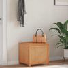 vidaXL Кутия за съхранение със съхранение Естествен 50 x 45 x 45 см
