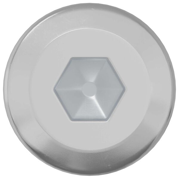 vidaXL Заключващ винт Едноцветен 12 pcs Сребрист M6 x 12 мм Стомана