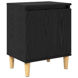 vidaXL Нощен шкаф Черния дъб 40 x 30 x 50 cm Инженерна дървесина