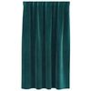 vidaXL Затъмняващи завеси 2 pcs Тъмен зелен 140 x 140 cm Кадифе